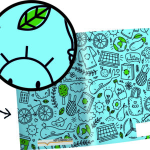 Sachunterricht-Einbände - SU3 Blau A4 – 1 Pkg. (25 Stk.)